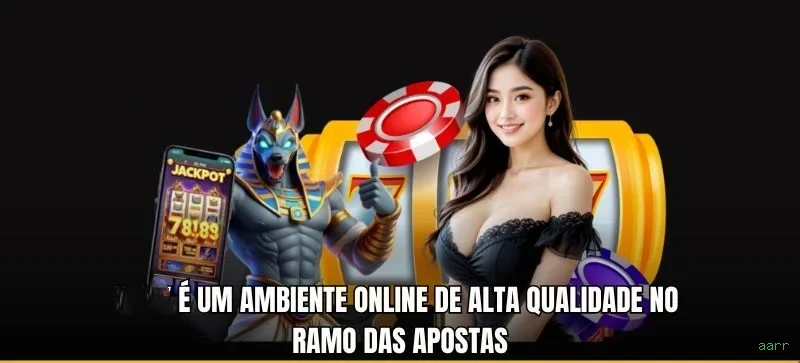 Imagem promocional da experiência de game da aarr